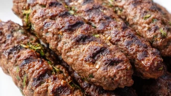 Beef Kafta Kebabs