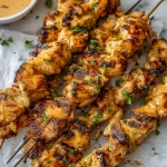 Easy & Flavorful Bang Bang Chicken Skewers