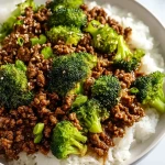 Ground Beef and Broccoli