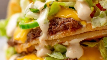 Big Mac Smash Burger Taco