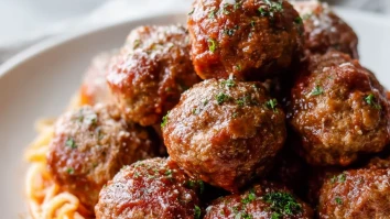 Melt In Your Mouth Italian Meatballs