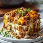 Cheesy Meatloaf Casserole