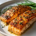 Delicious Air Fryer Honey Mustard Salmon