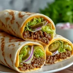 Easy Big Mac Wrap