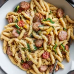 Summer Kielbasa Pasta