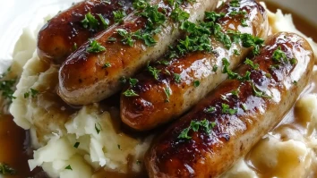 Classic Bangers and Mash